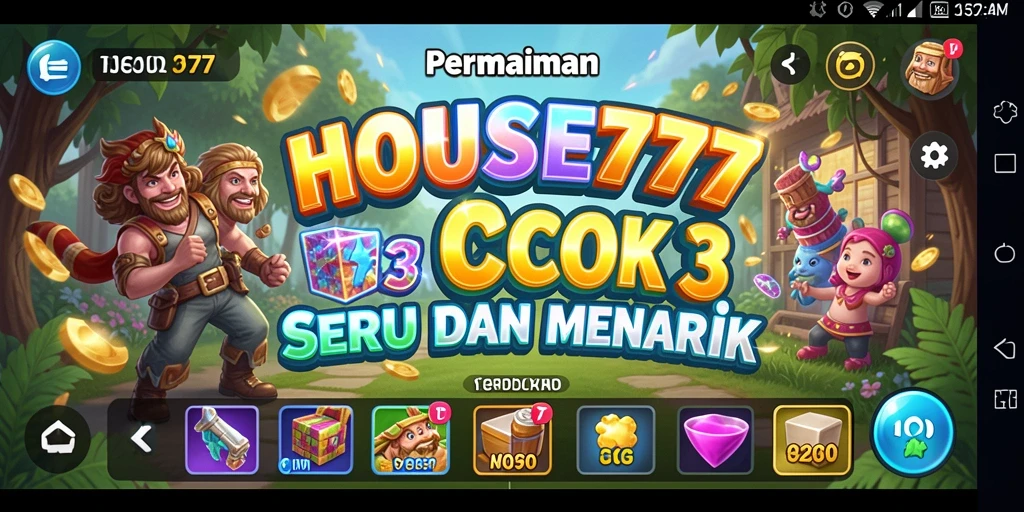 Gameplay menarik dari HOUSE777 yang membuat pemain ketagihan.