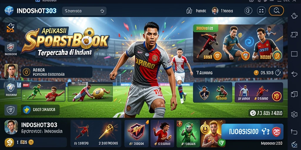 Screenshot dari gameplay aplikasi Sportsbook INDOSLOT303 yang menarik.