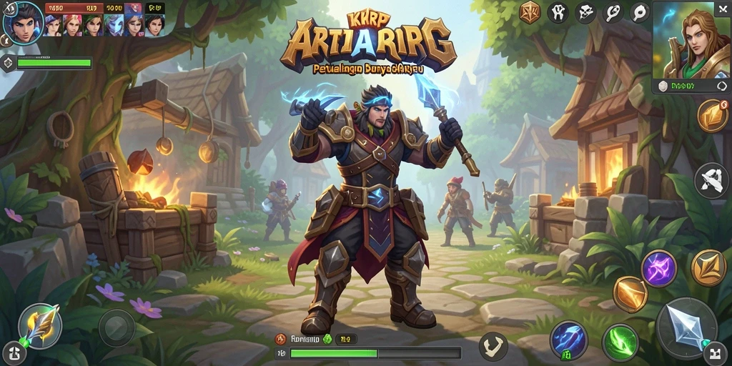 Gameplay seru dan grafik menawan dalam KKRP.