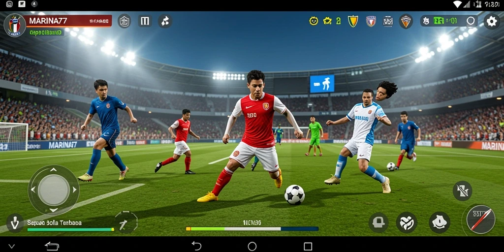 Tampilan gameplay seru dan menarik dari MARINA77.