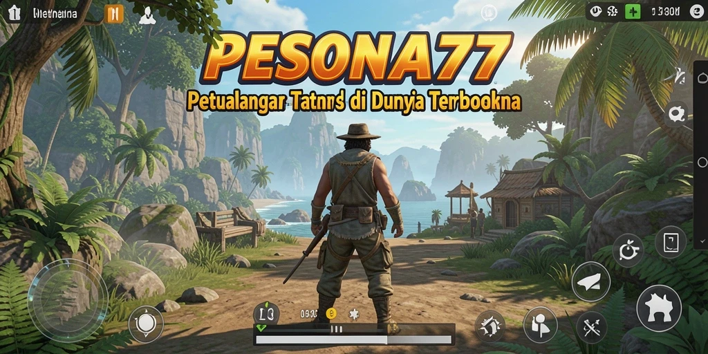 Tangkapan layar PESONA77 menampilkan eksplorasi dunia terbuka yang menakjubkan.