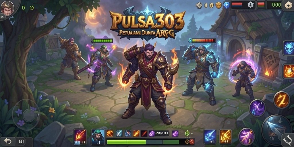 Tampilan gameplay PULSA303 yang menegangkan di dunia ARPG.