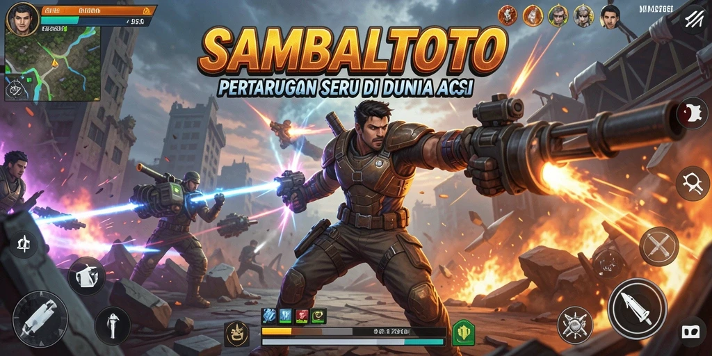 Tampilan seru gameplay aksi dari SAMBALTOTO yang penuh tantangan.