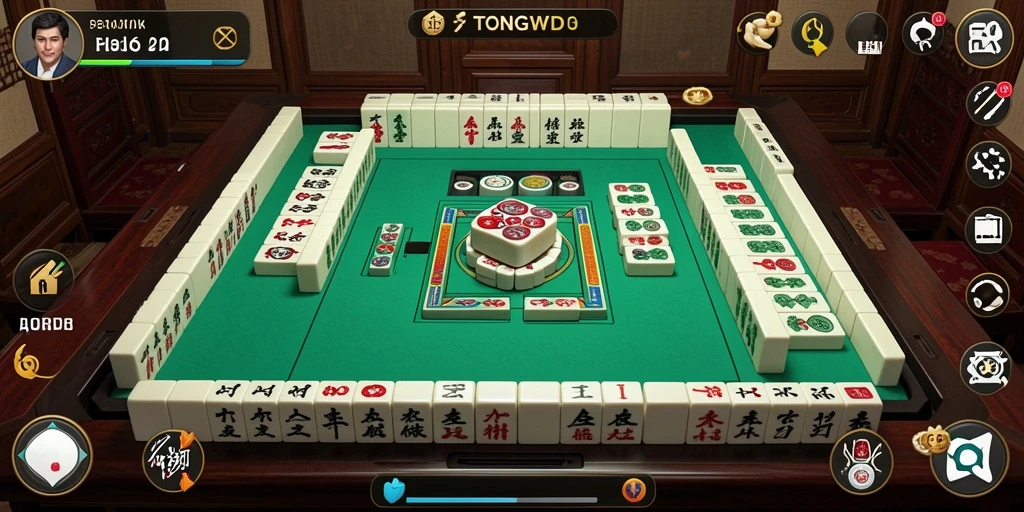Tampilan gameplay TONGWD yang menarik dan penuh warna.